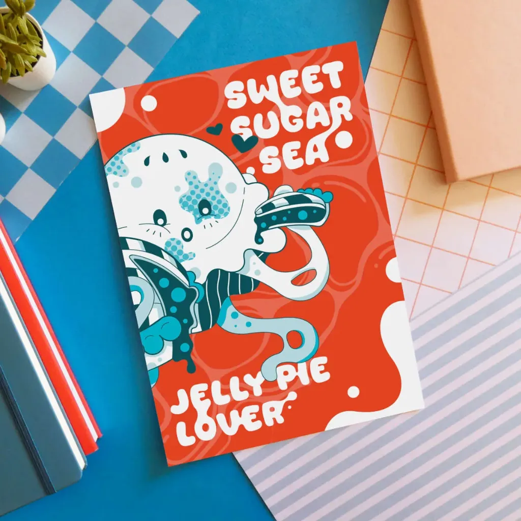 POSTER JELLYFISH II (A4)