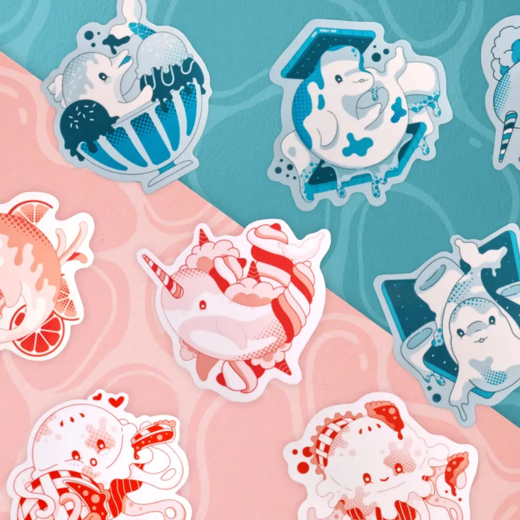 LOT DE STICKERS DIVERS