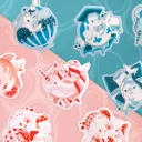 LOT DE STICKERS DIVERS