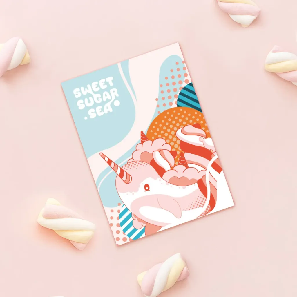 POSTCARD - NARWHAL I (N°1)
