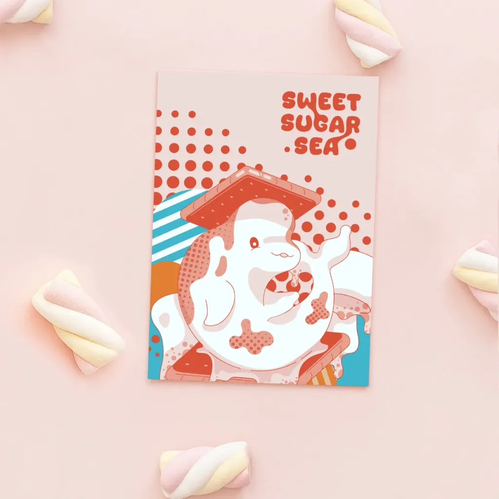 POSTCARD - BELUGA I (N°1)