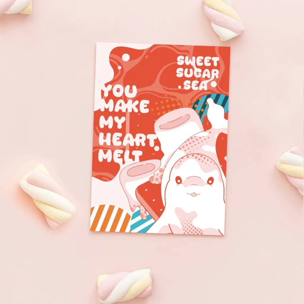 CARTE POSTALE - BÉLUGA II (N°2)